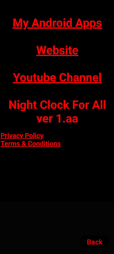Night Clock For All ekran görüntüsü