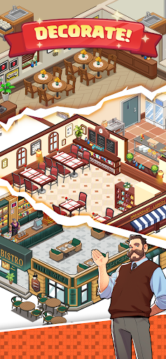 Idle Bistro Tycoon ekran görüntüsü
