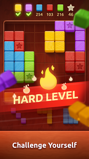 Colorwood Blocks Puzzle Game ekran görüntüsü
