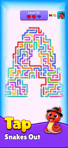 Snake Move : Puzzle Challenge ekran görüntüsü