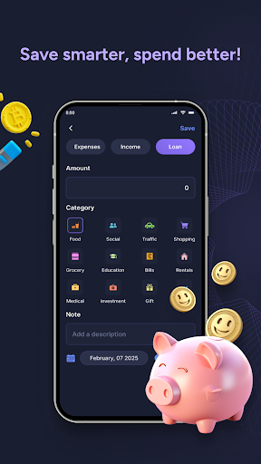Personal Budget & Loan Tracker ekran görüntüsü