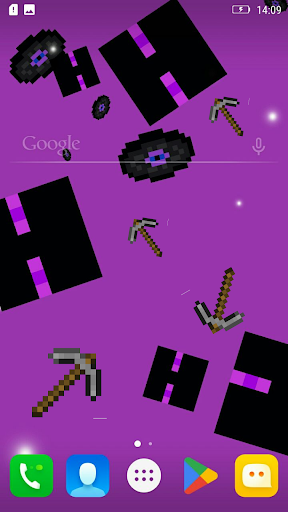 Canlı Minecraft Duvar Kağıdı ekran görüntüsü