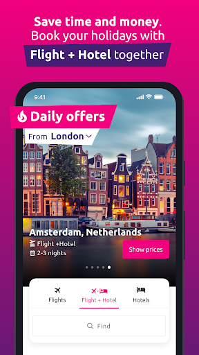lastminute.com: holiday travel ekran görüntüsü