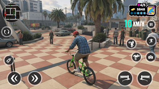 Gangster Crime Vice Town 3D ekran görüntüsü