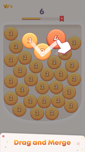 Number Link: 2048 Puzzle ekran görüntüsü