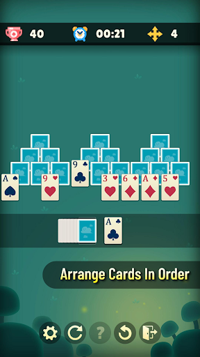 TriPeaks Solitaire: Kart Oyunu ekran görüntüsü