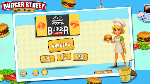 Burger Street: Cooking Rush ekran görüntüsü