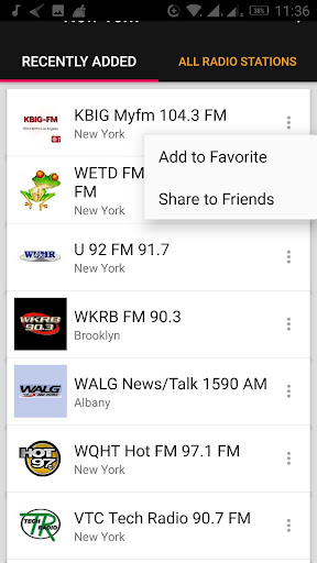 New York Radio Stations - USA ekran görüntüsü