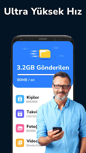 Veri Aktarma - Copy My Data ekran görüntüsü