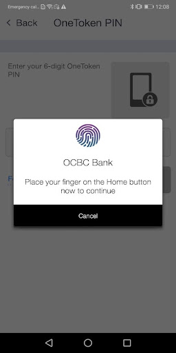 OCBC HK/Macau Business Mobile ekran görüntüsü