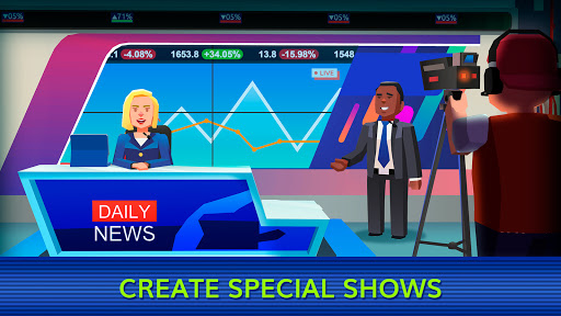 TV Empire Tycoon - Idle Game ekran görüntüsü