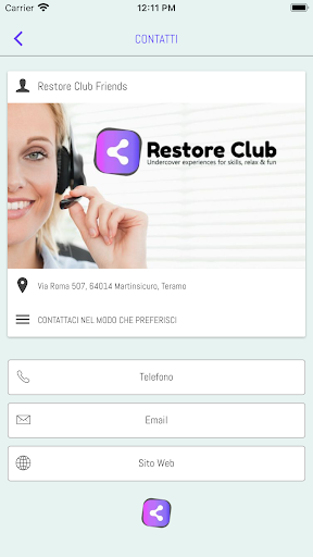Restore Club Friends ekran görüntüsü