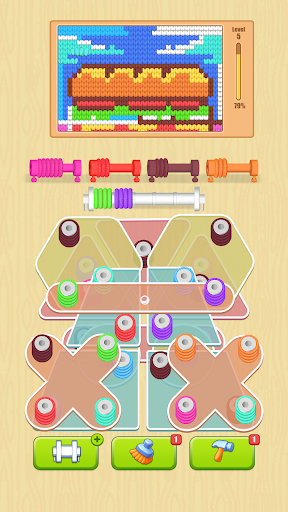 Knit Sort: Yarn Puzzle ekran görüntüsü