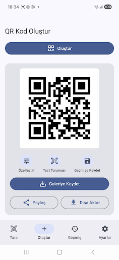 QR & Barkod Tarayıcı - Oluştur ekran görüntüsü