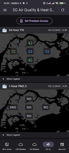JHR SG Weather & Air Quality ekran görüntüsü
