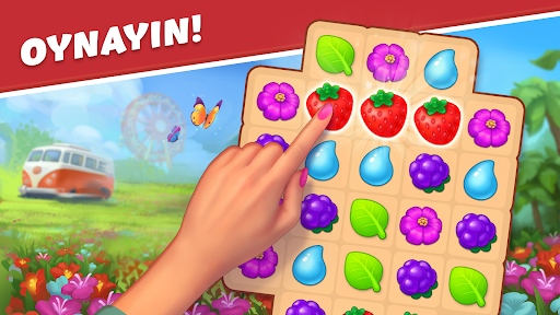 Park Town:Match 3 Puzzles oyun ekran görüntüsü