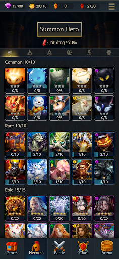 Arcana Defenders ekran görüntüsü