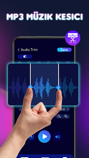 Ses Müzik Kesmek & Mp3 Kesici ekran görüntüsü