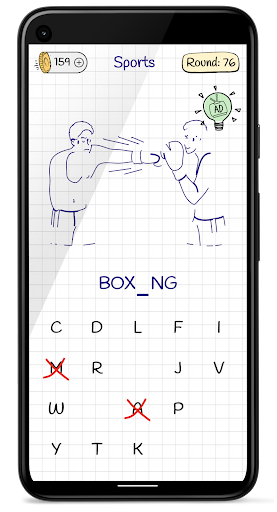 Hangman Kids - Word game ekran görüntüsü