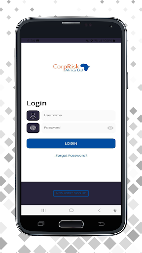 Corprisk Tracking ekran görüntüsü
