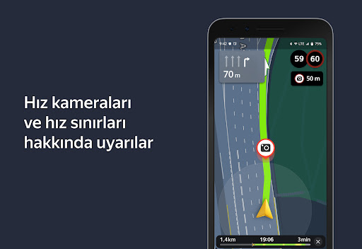 Yandex Navigator ekran görüntüsü