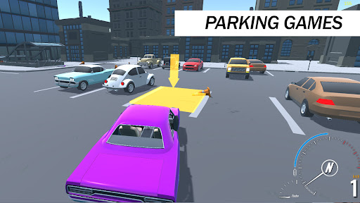 Car parking driving simulator ekran görüntüsü