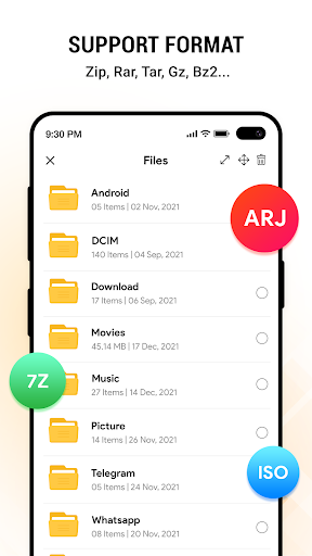 Zip RAR ekran görüntüsü