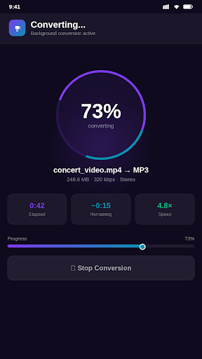 MP3 Converter: Video to Audio ekran görüntüsü
