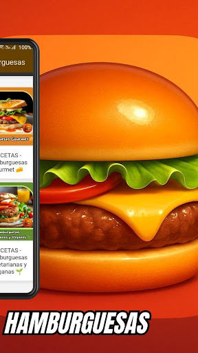 Recetas de Hamburguesas ekran görüntüsü