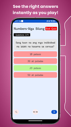 Tagalog Bible Quiz ekran görüntüsü