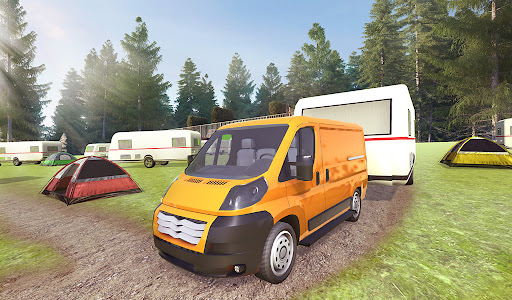 Off-road caravan kamyon 3D ekran görüntüsü