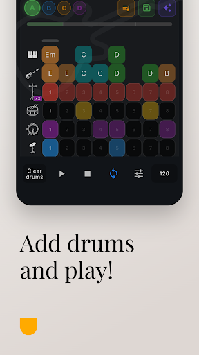 Guitar Progression Generator ekran görüntüsü