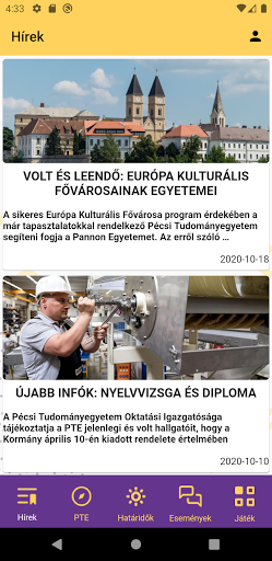 Irány a PTE! ekran görüntüsü