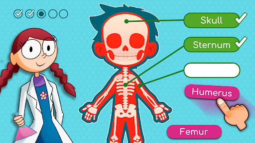 Human Body Games for Kids ekran görüntüsü
