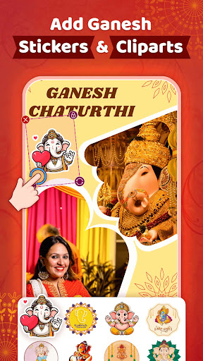 Ganesh Chaturthi Photo Editor ekran görüntüsü