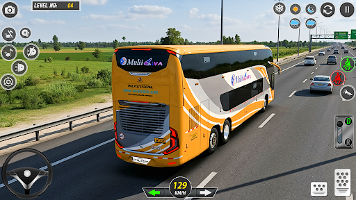 City Bus Driving Bus Games ekran görüntüsü