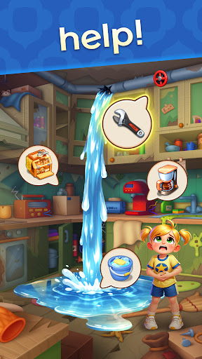 Merge Village : Story & Puzzle ekran görüntüsü