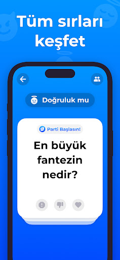 Doğruluk Cesaretlik Oyunu ekran görüntüsü