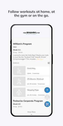 The Shark Gym ekran görüntüsü