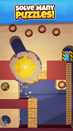 Mine Rescue 2 Gold Mining Game ekran görüntüsü