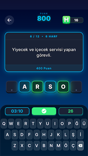 Harf Kutuları - Kelime Bilmece ekran görüntüsü