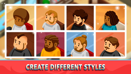 Idle Barber Shop Tycoon - Game ekran görüntüsü
