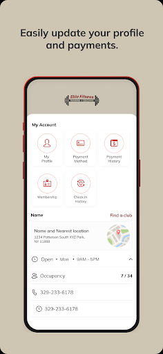 Elite Fitness APP ekran görüntüsü