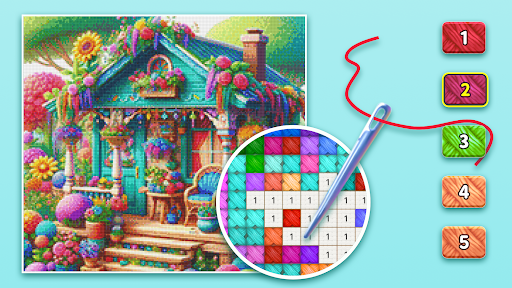 Kanaviçe işi: Cross Stitch ekran görüntüsü