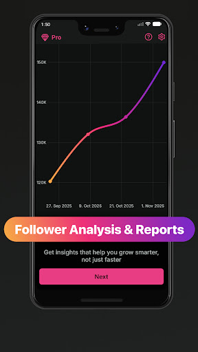 Followers and Unfollowers Pro ekran görüntüsü