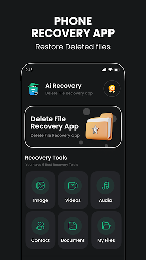 Deleted photo Ai File recover ekran görüntüsü