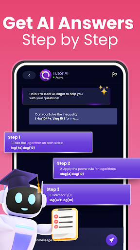Tutor AI: Math Homework Helper ekran görüntüsü