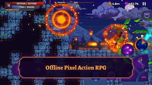 Moonrise Arena - Pixel RPG ekran görüntüsü