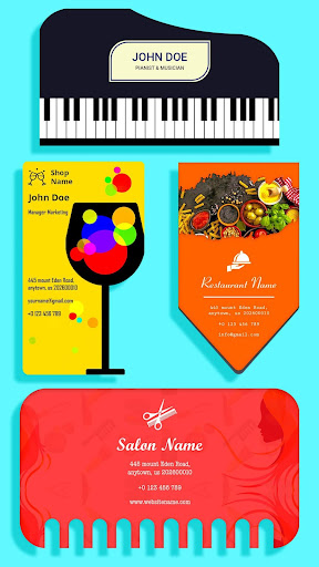Business Card Maker ekran görüntüsü
