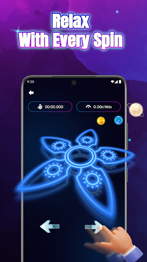 Glow Spinner: Finger Draw Art ekran görüntüsü